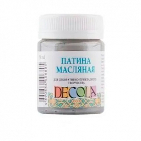Патина масляная Декола, 50мл цв. серебро 14428966 УЦЕНКА! 