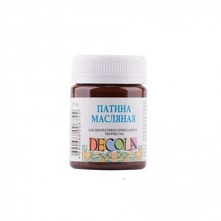 Патина масляная Декола, 50мл цв. коричневый 14428419 УЦЕНКА! 
