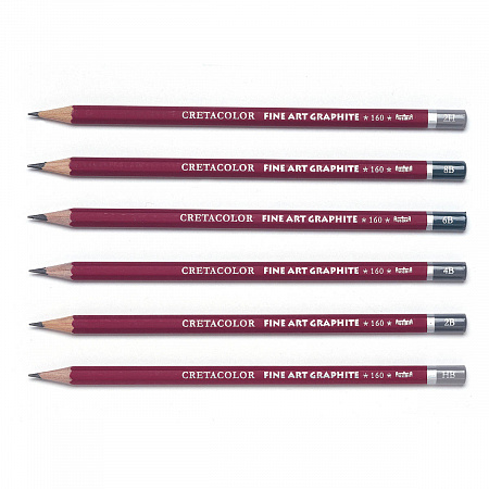 Карандаш чернографитный 7H, Cretacolor 160-7H