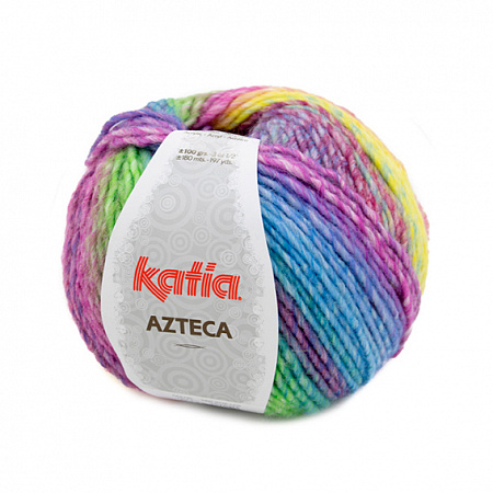 Пряжа для вязания Katia Azteca, 100 г, 180 м цв. яркие впечатления 493.7871