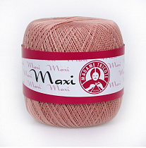 Пряжа для вязания Madame Tricote Maxi, 100гр, 565м цв.коралловый MT-4105