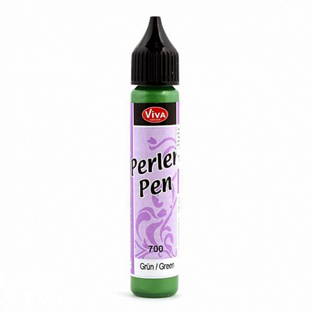 Краска для создания жемчужин "Perlen-Pen" Viva Decor зеленый, 25 мл. в тубе 116270001 РАСПРОДАЖА!
